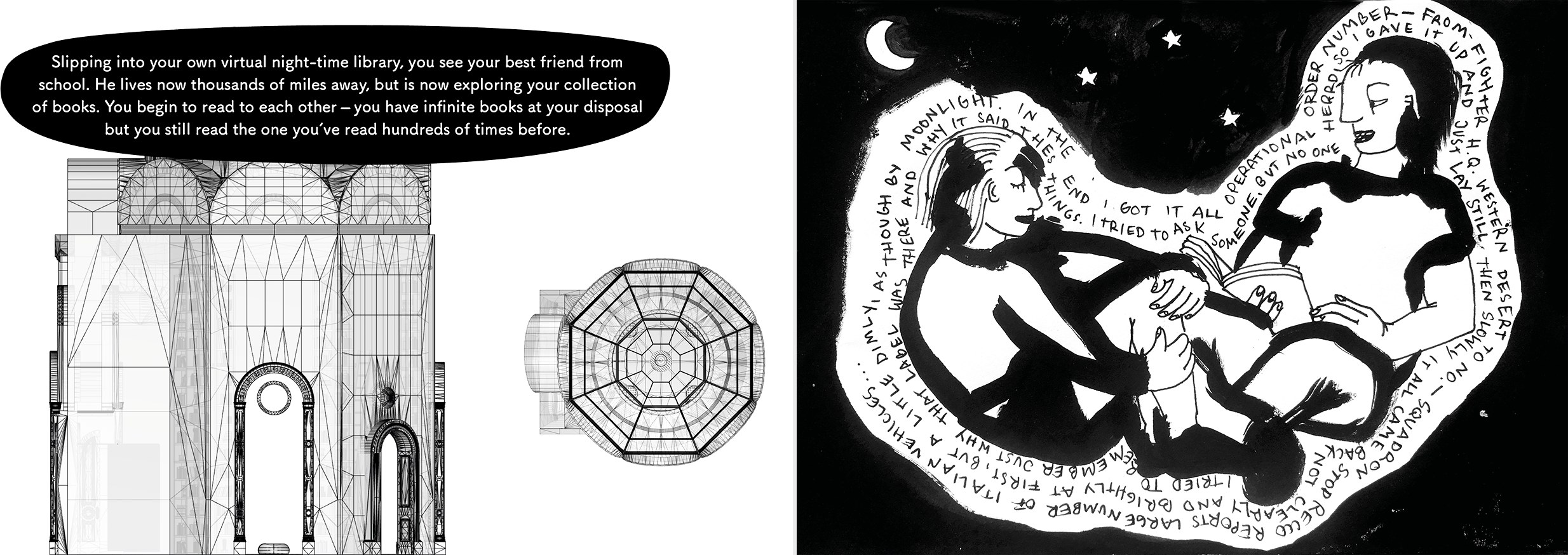 Brief Dreams — the book, spread 7